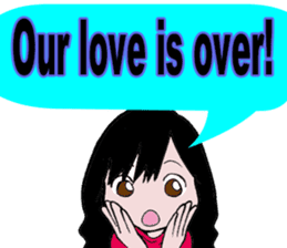 Trace of the angel sticker #3394922