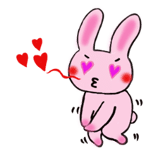 Malayan sun Bear and the rabbit sticker #3395251