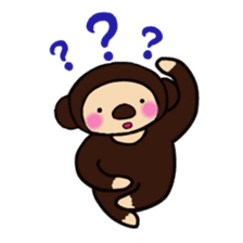 Malayan sun Bear and the rabbit sticker #3395260