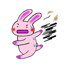 Malayan sun Bear and the rabbit sticker #3395264