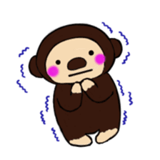 Malayan sun Bear and the rabbit sticker #3395268