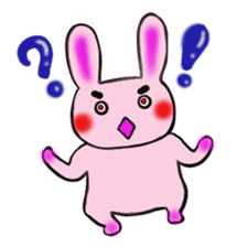 Malayan sun Bear and the rabbit sticker #3395274