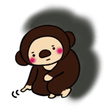 Malayan sun Bear and the rabbit sticker #3395283