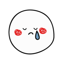 Simple smile sticker sticker #3395453