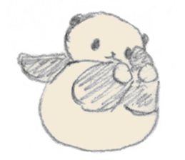 Panda mother!! sticker #3395493