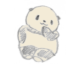 Panda mother!! sticker #3395498