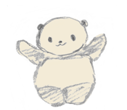 Panda mother!! sticker #3395501