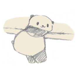 Panda mother!! sticker #3395511