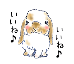 Small Rabbit Candy Tree sticker #3395592