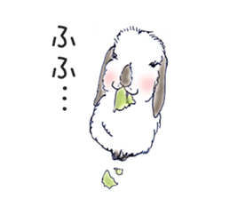 Small Rabbit Candy Tree sticker #3395602