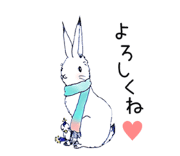 Small Rabbit Candy Tree sticker #3395604