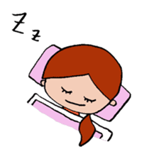 Feeling of a pregnant woman and the baby sticker #3396214