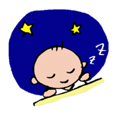 Feeling of a pregnant woman and the baby sticker #3396226