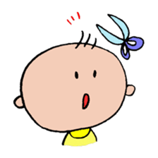 Feeling of a pregnant woman and the baby sticker #3396234