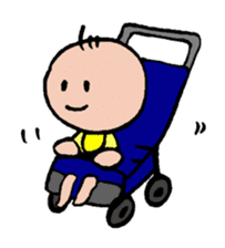 Feeling of a pregnant woman and the baby sticker #3396244