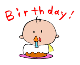 Feeling of a pregnant woman and the baby sticker #3396249