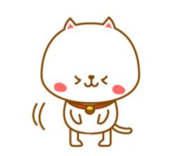 Basic sticker of a cute cat sticker #3396335