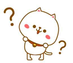 Basic sticker of a cute cat sticker #3396337
