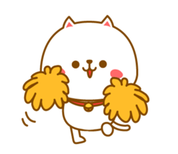 Basic sticker of a cute cat sticker #3396343