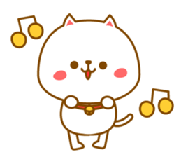 Basic sticker of a cute cat sticker #3396347