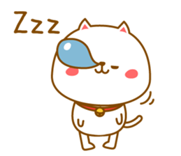 Basic sticker of a cute cat sticker #3396362
