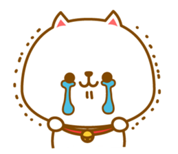 Basic sticker of a cute cat sticker #3396366