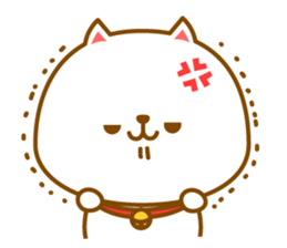 Basic sticker of a cute cat sticker #3396367