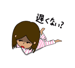 Japanese restrict girl SAYAKA sticker #3396375