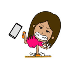 Japanese restrict girl SAYAKA sticker #3396393