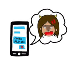 Japanese restrict girl SAYAKA sticker #3396397