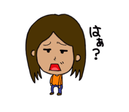 Japanese restrict girl SAYAKA sticker #3396409