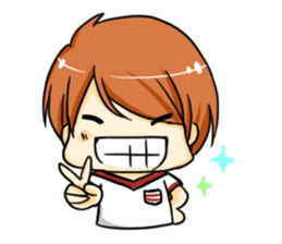 Pig-Couple With Happiness 2 sticker #3396690