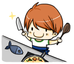 Pig-Couple With Happiness 2 sticker #3396694