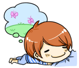 Pig-Couple With Happiness 2 sticker #3396698