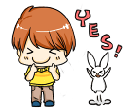 Pig-Couple With Happiness 2 sticker #3396701