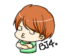 Pig-Couple With Happiness 2 sticker #3396702