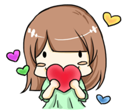 Pig-Couple With Happiness 2 sticker #3396706