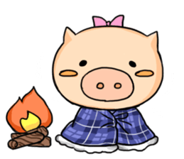 Pig-Couple With Happiness 2 sticker #3396725