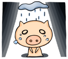 Pig-Couple With Happiness 2 sticker #3396728