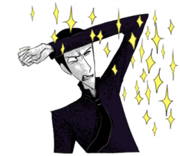 Flora and Oscar the cat slaves sticker #3397013