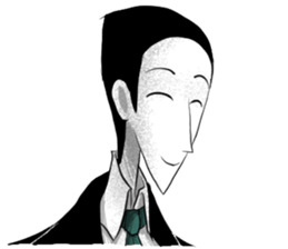 Flora and Oscar the cat slaves sticker #3397029