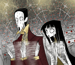 Flora and Oscar the cat slaves sticker #3397047