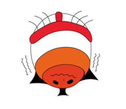 egg of sumo wrestlers sticker #3397301