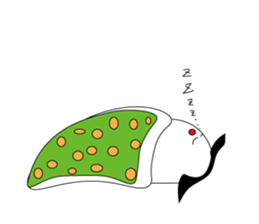 egg of sumo wrestlers sticker #3397307