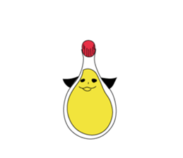 egg of sumo wrestlers sticker #3397322