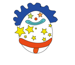 egg of sumo wrestlers sticker #3397326