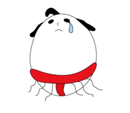 egg of sumo wrestlers sticker #3397328