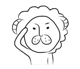mr.mu (Sheep) sticker #3397443