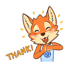 Anun, The Silly Fox sticker #3397534