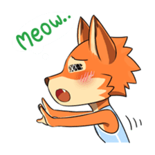 Anun, The Silly Fox sticker #3397536